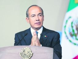 Felipe Calderón cruzó información con Estados Unidos y Colombia en su estrategia contra el crimen organizado. AP /