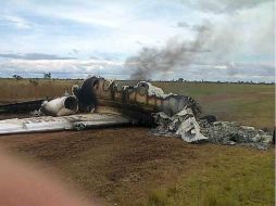 El pasado 4 de noviembre, una aeronave con matrícula mexicana fue destruida por el gobierno de Venezuela. ARCHIVO /