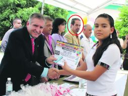 Jorge Rodríguez (en el círculo) es conocido por ser uno de los 'protegidos' de Jorge Arana. Cobra en Tonalá y en el Congreso de Jalisco ESPECIAL /