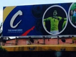 Esta es la imagen que se ve en las calles colombianas, con Radamel Falcao como protagonista. ESPECIAL /