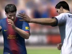 El video presenta la celebración de un gol, que se convierte en una pelea entre ambos 'cracks'. ESPECIAL /