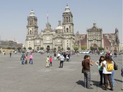 Esperan ocho mil personas en el corazón del Distrito Federal. NTX /