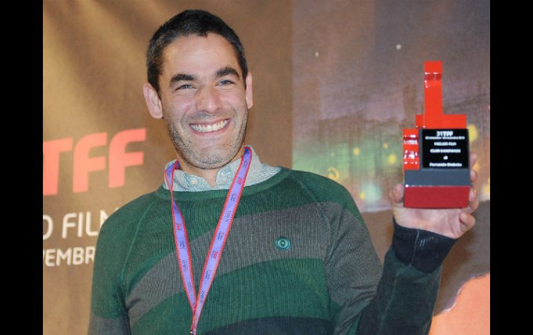 El director de la película ''Club Sandwich'', Fernando Eimbcke, en el Festival de Cine de Turín, Italia. EFE /