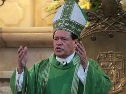 Norberto Rivera señala que el verdadero católico no debe aceptar ningún modelo de violencia en su vida. ARCHIVO /