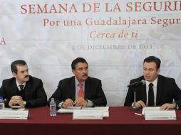 Ramiro Hernández recalca que la Policía debe contar con la capacidad de generar confianza a los tapatíos.  /