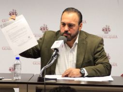 Anguiano Orozco dijo que al gobierno municipal 'no le interesa hacer valer la ley y los reglamentos'. ESPECIAL /