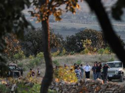 Los cinco cuerpos encontrados fueron llevados al Semefo para aplicarles la necropsia de ley.  /