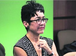 Último día. Cristina Rivera Garza finaliza hoy sus actividades en la Feria Internacional del Libro de Guadalajara.  /