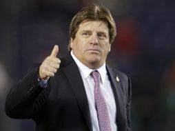 Miguel Herrera dirigirá al equipo que representará al futbol mexicano a nivel global. EFE /