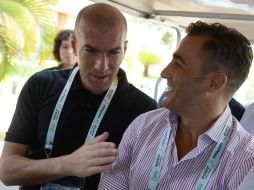 Zidane y Cannavaro, dos grandes de Francia e Italia respectivamente. EFE /