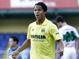 Giovani dos Santos anotó el primer tanto para su equipo al minuto 22. EFE /