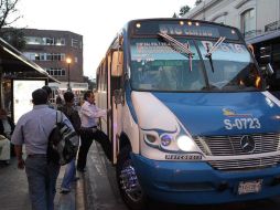Explican que la tendencia sostenida de pérdida de usuarios volverá al modelo de transporte inviable por completo. ARCHIVO /