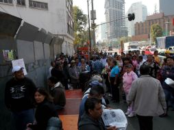 Se prevén manifestaciones como las ocurridas a lo largo de la semana pasada. NTX /