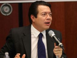 El senador Mario Delgado expresó su oposición a la reforma constitucional en materia de energía. ARCHIVO /