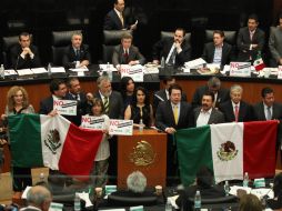 La bancada del PRD reforzó su estrategia jurídica contra la reforma energética. NTX /