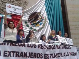 El Pleno de la Cámara de Diputados permanece bajo el poder de legisladores del PRD y PT. TOMADA DE @DiputadosPRDmx  /