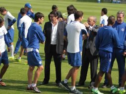 El próximo lunes 16 y a lo largo de una semana,Tena Garduño intentará una comunión con el grupo antes de los partidos amistosos. NTX /