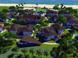 Este es el bosquejo de lo que sería el lugar de hospedaje de la Mannschaft. AFP /