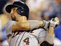 Durante toda su carrera en Grandes Ligas, Omar Infante lleva un porcentaje de bateo de .279. AP /
