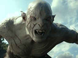 Azog, en una escena de la película ''El Hobitt: la desolación de Smaug''. AP /