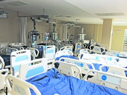 Estrenando. Así luce el Área de Terapia Intensiva de Adultos que se está terminando de construir en el Hospital Civil Viejo.  /