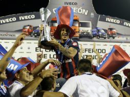 Los Azulgranas se coronaron el pasado fin de semana. AFP /