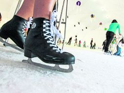 Recreación. La pista es el epicentro del Festival Navideño que proponen las autoridades tapatías.  /