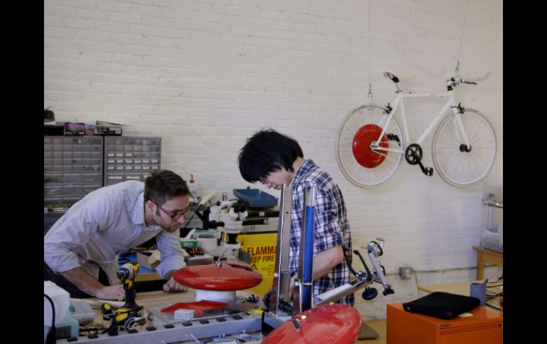 La rueda de Copenhague se ha vendido en 699 dólares, en su mayoría a clientes en Estados Unidos. AP /