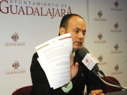 La fracción del PAN le envió un oficio al alcalde con la petición de manifestarse contra el aumento. ESPECIAL /