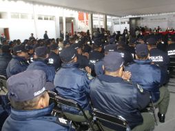 El ofrecimiento del pago extra se ha hecho a 114 elementos reprobados, de los cuales ya lo aceptaron 24. ARCHIVO /