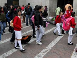 Los alumnos y maestros deben cumplir con el calendario de 200 días de clases efectivos. ARCHIVO /