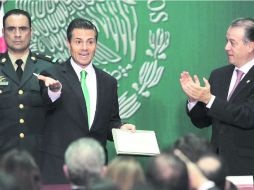 El priista asegura que con estas reformas se manda un mensaje a la comunidad internacional sobre los cambios que vive el país. NTX /