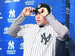 Beltrán llegó a un acuerdo por tres años y 45 millones de dólares. AFP /