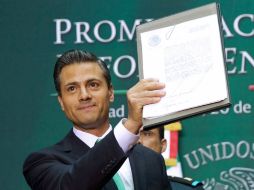 La reforma firmada por el Presidente Enrique Peña Nieto ya ha sido publicada en el Diario Oficial de la Federación. ARCHIVO /