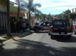 Elementos de la Policía Municipal acudieron a realizar las indagatorias.  /