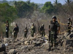 Todos los ocupantes del camión militar resultaron con lesiones. ARCHIVO /