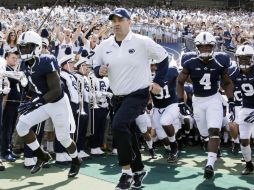 Bill O'Brien ya ha sido nombrado entrenador del año en la NCAA por su trabajo al frente de Penn State. ARCHIVO /