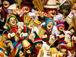 La feria está poblada de 'alasitas'. EFE /