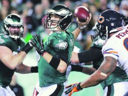 El pasador de Filadelfia Nick Foles, ha lanzado 25 pases de anotación y tan solo 2 intercepciones AP /