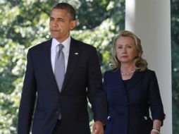 Barack Obama y Hillary Clinton, los personajes más admirados del 2013 en EU, revela el sondeo anual de Gallup. ARCHIVO /