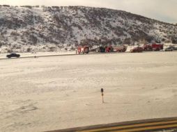 Las autoridades aún no han informado el número de víctimas. Twitter: @NicoSEnea ESPECIAL /