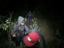 Los individuos se sintieron perdidos y solicitaron ayuda.  /