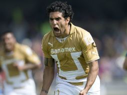 Martín Bravo fue el goleador de los felinos en su primer juego, donde marcó dos goles. MEXSPORT /