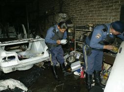 Autoridades hallaron evidencias de al menos nueve vehículos robados. ARCHIVO /