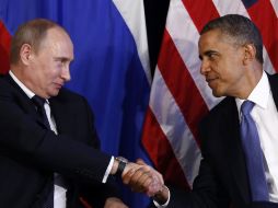 Obama y el presidente ruso Vladimir Putin han coordinado estrechamente los temas de no proliferación nuclear. ARCHIVO /