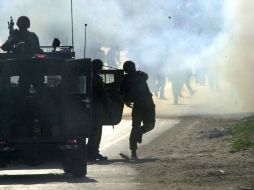 El portavoz del ejército, Micky Rosenfeld, comunicó que elementos de seguridad investigan en los alrededores. ARCHIVO /