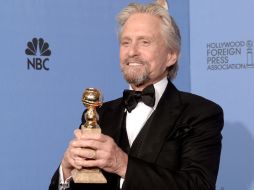 Apenas el fin de semana Douglas obtuvo el Globo de Oro a Mejor actor en miniserie por 'Behind the Candelabra'. AFP /