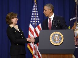 El puesto de Contreras-Sweet en el gabinete de Barack Obama deberá ser confirmado por el Senado. AP /