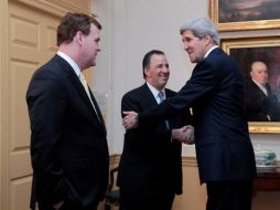 La agenda de América de Norte es amplia y diversa. El diálogo entre cancilleres profundiza los lazos entre países. Foto: @SRE_mx. ESPECIAL /