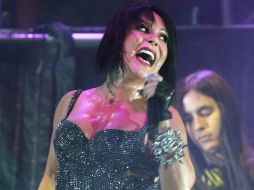 La cantante ofreció temas como 'Mi peor error', 'Hacer el amor con otro' y 'Mírala'. SUN /